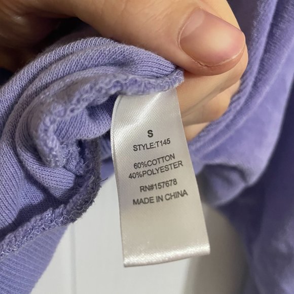 Reflex Purple Crewneck Pullover Sweater - Picture 4 of 4